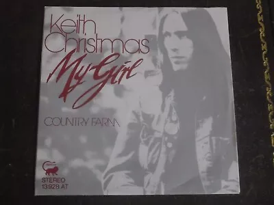 Keith Christmas # My Girl / Soft Rock / German 7  • £10