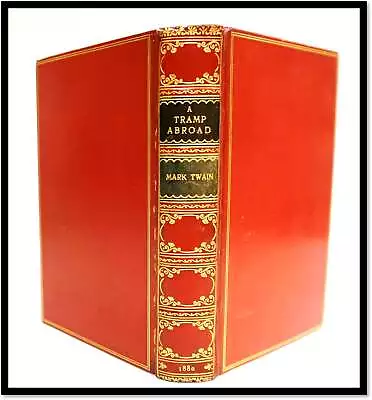 Mark Twain Samuel Langhorne Clemens 1835 1910 / Tramp Abroad 1st Edition 1880 • $950