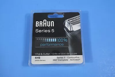 Braun Series 5 51S Foil Replacement Head & Cutter 8585 8995 8595 8781 8985 New • $29.99