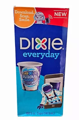 Dixie Everyday Riddle Cups 5 Oz 100 Cups Collectible Classroom - Dented Box • $39.99