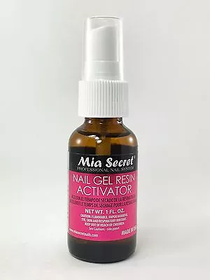 Mia Secret Gel Resin Activator 1 Oz-Dry Fast Spray For Acrylic Nail System (324) • $10.18