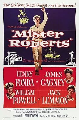 MISTER ROBERTS  (1955) - DVD - Henry Fonda- Public Domain DVD NO CASE • £3.99