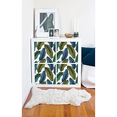 $120.95 • Buy Decals For Kallax / Expedit IKEA Tropic Exotic Stickers Peel & Stick Furniture