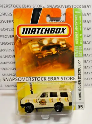 2008 Matchbox Beige Land Rover Discovery Outdoor Adventure Mbx #85 Nice & Vhtf • $19.95