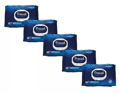Prevail Adult Washcloths Softpack 12  X 8  48 Count - Pack Of 5 • $37.76