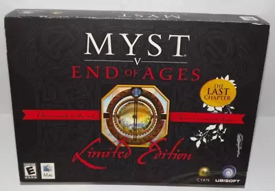 Myst V: End Of Ages - Limited Edition PC (Windows/Mac 2005) Game Sealed/New • $69.99