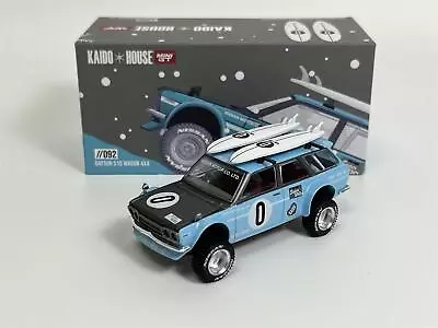 Datsun Kaido 510 Wagon 4x4 Winter Holiday Edition 1:64 Kaido House KHMG092 • £28.99