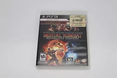 Mortal Kombat - Komplete Edition (Sony PlayStation 3 2012) PS3 Game • $12.98