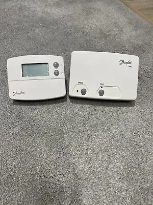 Danfoss TP5000 / TP5001+RF Wireless Programmable Room Thermostat + Receiver  • £75