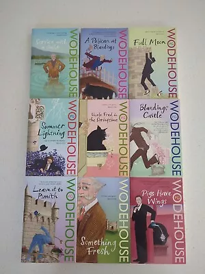 Set Of 9 P.G. Wodehouse BLANDINGS Novels (Paperback 2008)  • £15