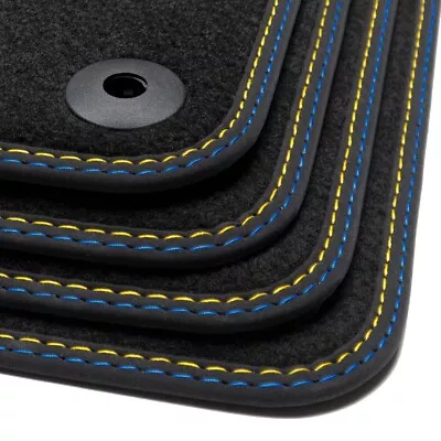 For Volvo C30 Black Carpet Car Mats 4pc– 2006-2013 OEM Quality Velour R Design • $89