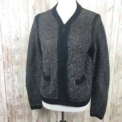 J. Crew Honeycomb Wool Cardigan Sweater • $7.50