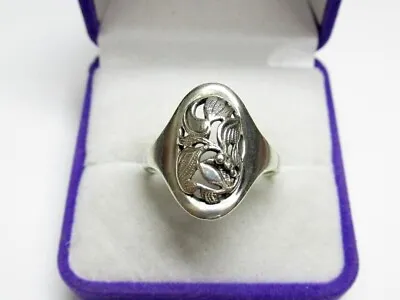 Vintage Russian Sterling Silver 925 Ring  Women's Jewelry Size 9.5 • $55