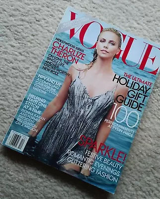 Vogue Magazine December 2011 Featuring Charlize Theron Read Once Then Stored • $14.99