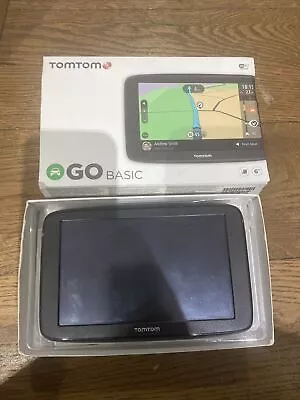 TomTom Go Basic 5 Inch GPS Navigation System With Europe Lifetime Maps • £30