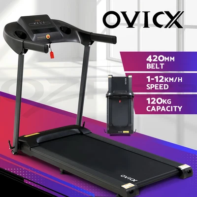 $399.95 • Buy OVICX Treadmill Electric Home Gym Exercise Machine Fitness Equipment Compact
