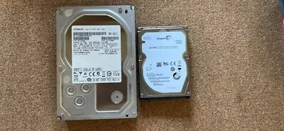 Two Hard Disks (3TB And 1TB) • $50