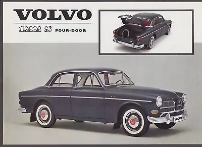 1963 Volvo 122 S Four-Door Sell Sheet • $9.99