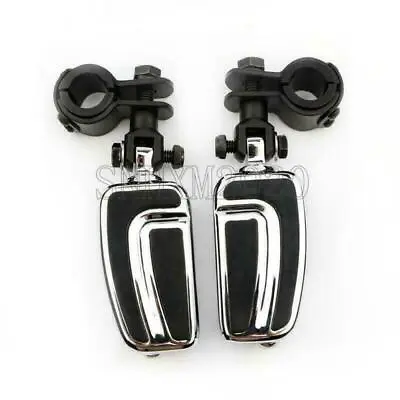 $74.68 • Buy 1  To 1-1/4  Engine Guard Foot Pegs For Yamaha V Star 650 950 1100 1300 Classic