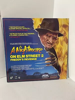 Horror Laserdisc A NIGHTMARE ON ELM STREET 2 FREDDY'S REVENGE • $52