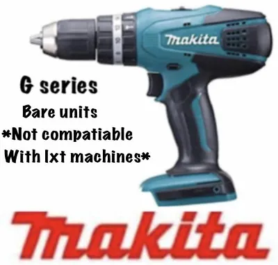 £37.99 • Buy Makita HP457D 18v G-Series Cordless Combi Hammer Drill Driver Body **NEW**UK**