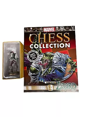 Eaglemoss Marvel Chess Figure Lizard Pawn With Magazine • $20