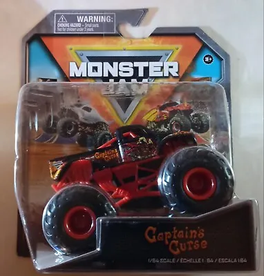 New MONSTER JAM Captain's Curse 1:64 Series 33 • $11.95