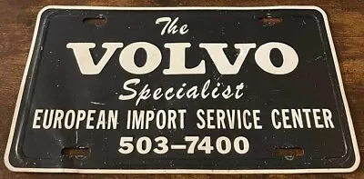 The Volvo Specialist Booster License Plate European Import Gainesville Georgia • $34.99