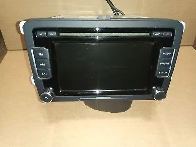 2014-17 VW Passat  Jetta W/O Navigation 6 Disc Radio 1K0 035 188 F OEM • $125