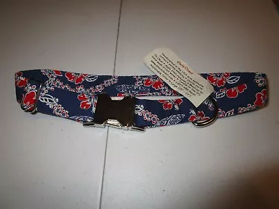 Elmo's Closet - Dog Collars - Sunflowers Watermelon Floral Crabs Tropical • $7.61