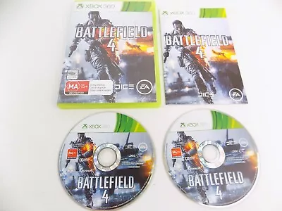 Mint Disc Xbox 360 Battlefield 4 IV Free Postage • $5.90