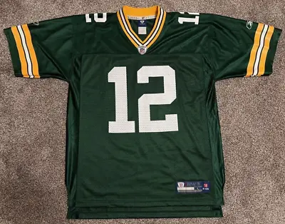 NFL Green Bay Packers Aaron Rodgers On Field Jersey #12   Size - Large • $50