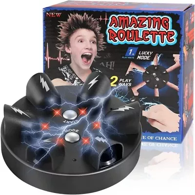 Toy Electric Shock Toy Roulette Game Heart Beat Lie Detector Polygraph Tricky • £8.46