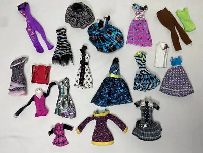 Monster High Doll Clothes Lot Accessories Pants Tops Dresses • $49.99