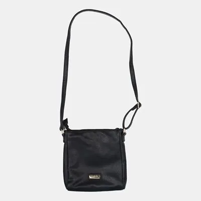 Kangol Bag / Womens / Black / Faux Leather • £20