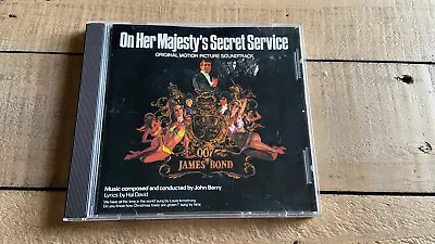 £15 • Buy James Bond On Her Majesty's Secret Service Soundtrack CD John Barry