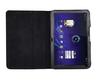 NEW Genuine Leather Case Folio Cover For Motorola Xoom  • $19.95