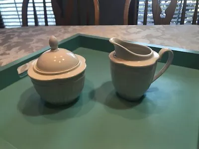 Mikasa Italian Countryside Creamer And Lidded Sugar Bowl DD900 • $21.25