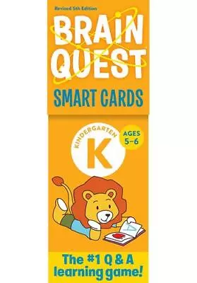 Brain Quest Kindergarten Smart Cards Revised 5th Edition (Brain Quest Decks) • $8.10