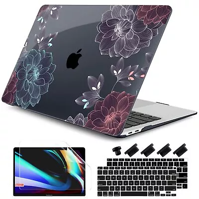 DONGKE Compatible With MacBook Air 13 Inch Case 2021 2020 2019 2018 Release A... • $42.62
