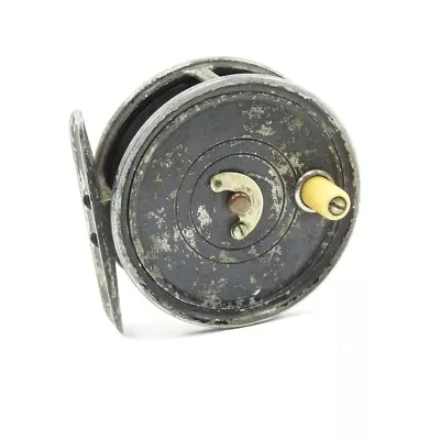 A. F. Meisselbach Rainbow No. 627 Fly Reel. W/ Horseshoe Latch. • $165