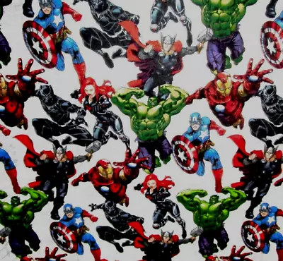 $6.99 • Buy AVENGERS UNIT     BY SPRINGS CREATIVE BTY   100% Cotton.
