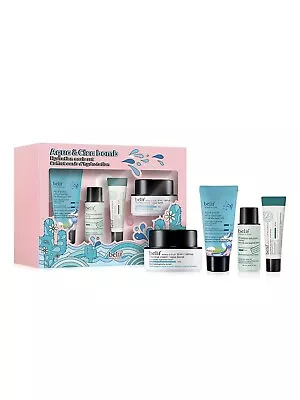 Belif Aqua & Cica Bomb Hydration Oasis 4 Piece Cleanser Moisturizer Set • $23