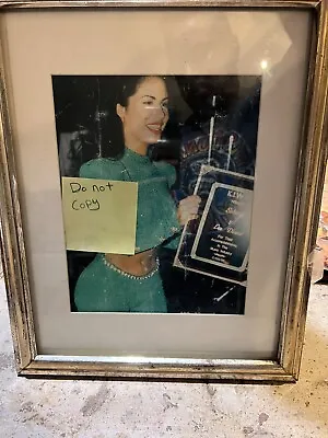 ULTRA RARE  SELENA QUINTANILLA  1995 Real Picture    ONE MONTH BF SHE WAS MURDER • $5000