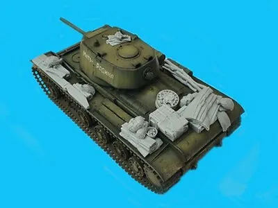 1/35 Resin Stowage For WWII Soviet Kv1 Chariot Unpainted Unassembled 35007 • $20.89