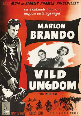 The Wild One Marlon Brando Item 4 Movie Poster Print • $6.49