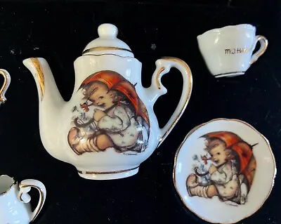 MJ Hummel Mini Tea Set Twitter Porzellan Germany • $39.99