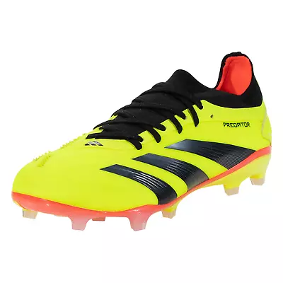 Adidas Predator Pro FG Soccer Cleats (Solar Yellow/Black/Solar Red) • $150