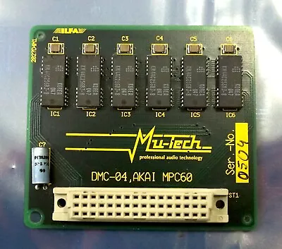 AKAI MPC60 & MPC60 Mk2 / 750k Memory Expansion Board • $85