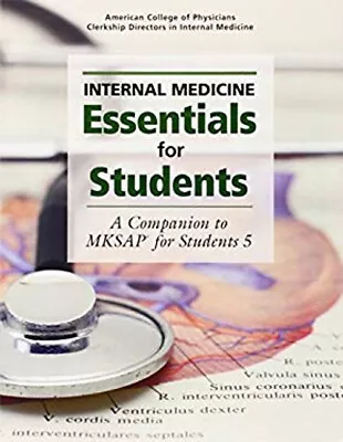 Internal Medicine Essentials For Students: A Companion To MKSAP® • $6.96